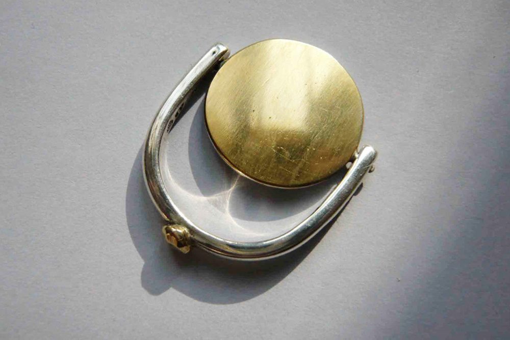 Ring in silver and gold