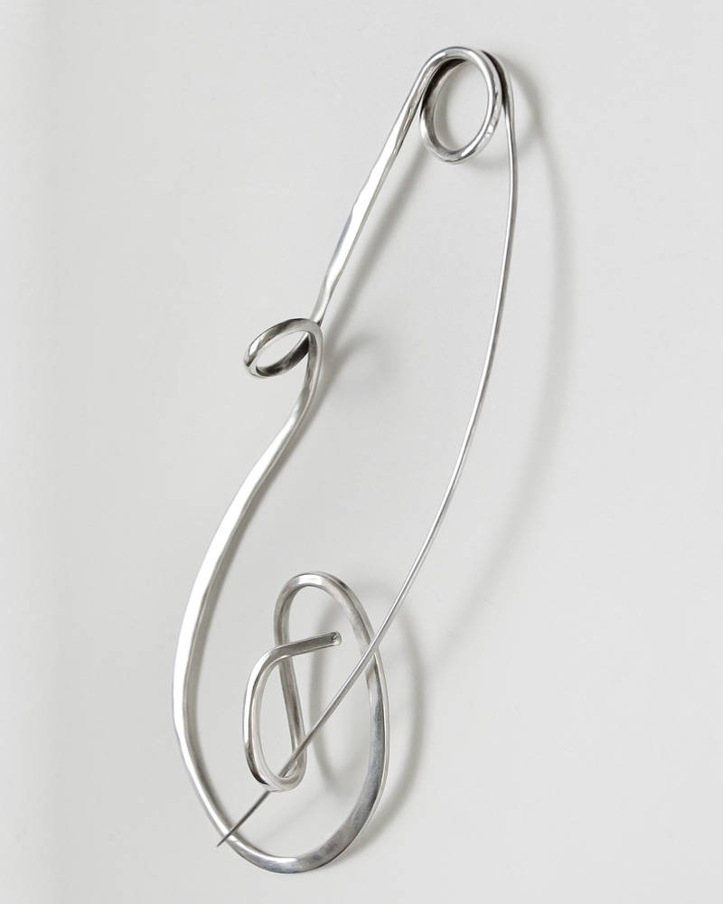 Brooch in silver